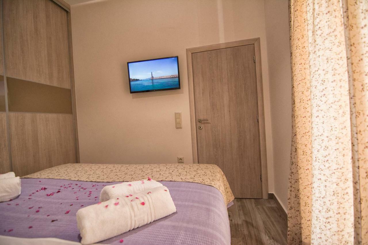 חאניה Pasiphae New Apartment Sea & City מראה חיצוני תמונה